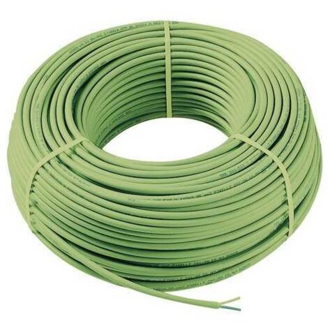 01890.E Cable KNX 2X2X0,8mm LSZH Eca 100m Verde