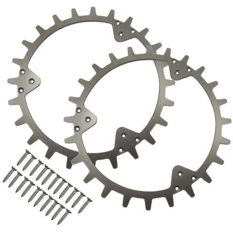 02 2 pièces. Pointes antidérapantes compatibles avec les tondeuses à gazon Husqvarna Automower 315, 310 et 305, avec 21 vis autotaraudeuses.