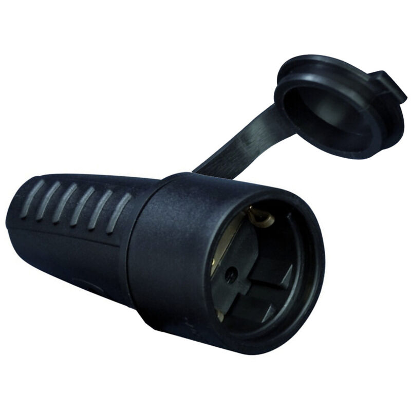 

Base aérea bipolar impermeable negra con tapa ( 0200062) - GSC