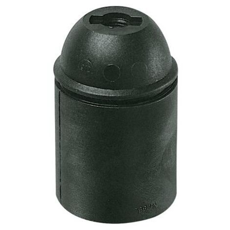 02101.S Portalampade E27 Nero