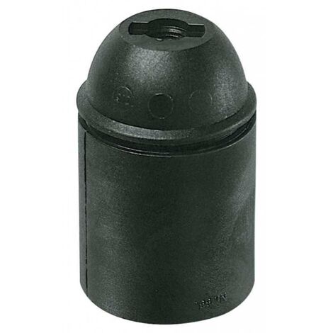 02101.S Portalámparas E27 Negro