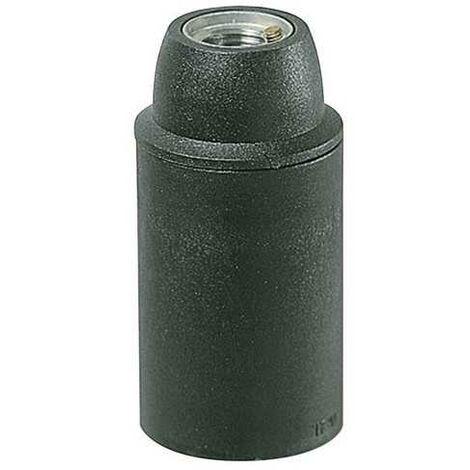 02121 Porte-lampe E14 M10X1 Cm/Lisse Noir