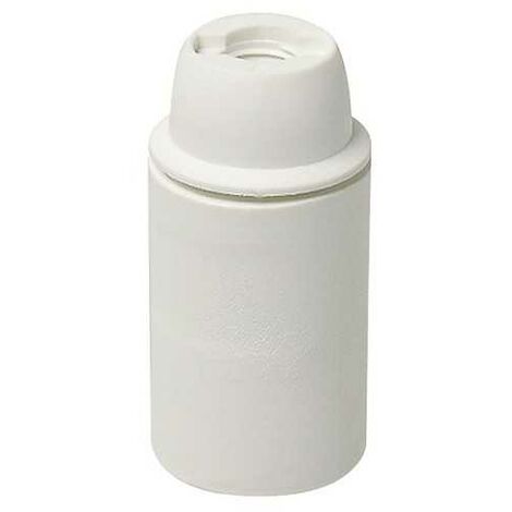 02121.B Abat-jour E14 M10X1 Cm/Lisse Blanc