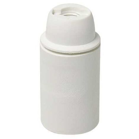 02121.B Portalámpara E14 M10X1 Cm/Liso Blanco