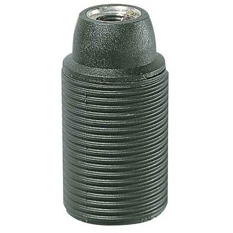 02127 Porte-ampoule E14 M10X1 Cm/Fil Noir