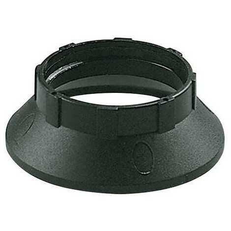 02129 Anneau pour porte-ampoule E14 Noir