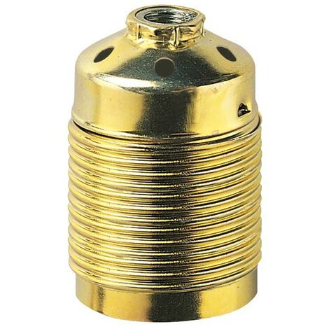 02144 Porte-lampes E27 avec raccord M10X1 en laiton