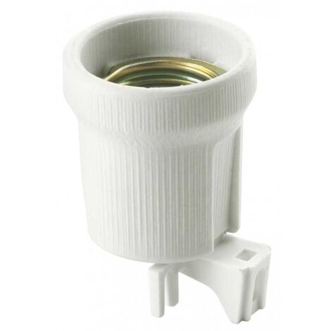 02174.S Portalámparas E27 Cuerpo de porcelana Ø 43 mm