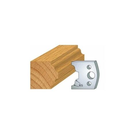 025: Jeu de 2 fers 40mm petit bois de fenêtre pour porte outils 40 et 50mm