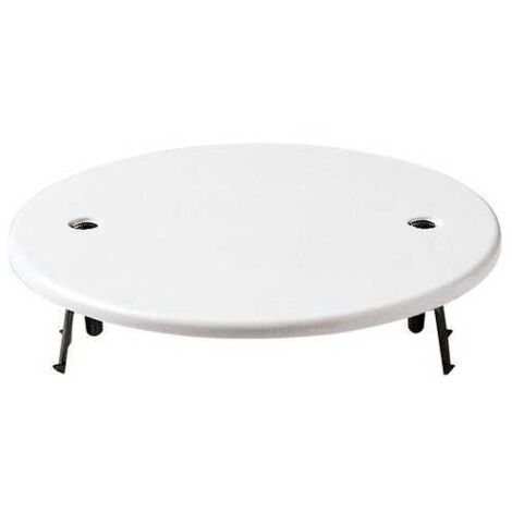 02646 Tapa redonda Ø 94 mm con asas blancas