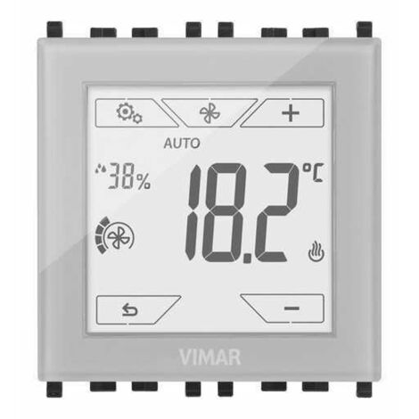 02951.Bn Termostato Táctil Domótico 2M Neutro