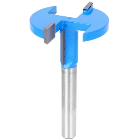 0,3" T-förmiger gerader Fräser zum Gravieren und Entgraten auf elektrischen Maschinen (Blau)