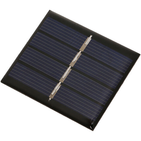 0,5 W 6 V Solarpanel Polykristallines Silizium Solarzelle DIY Wasserdicht Y4D6 