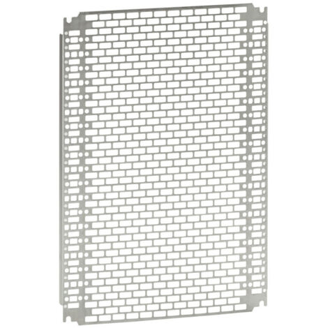 036013 Legrand Plaque Perforée Lina25 Pour Coffret Atlantic , Atlantic Inox Et Marina Hxl: 400x600mm