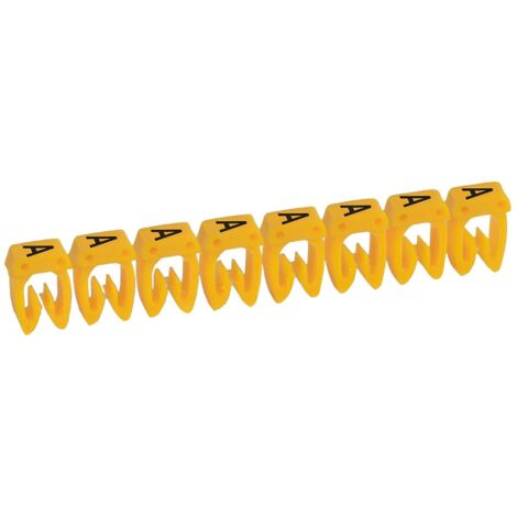 038110 Legrand - Boite De 300 Repères Cab 3 Pour Fils 0,15mm² à 0,5mm² - Marquage Lettre A