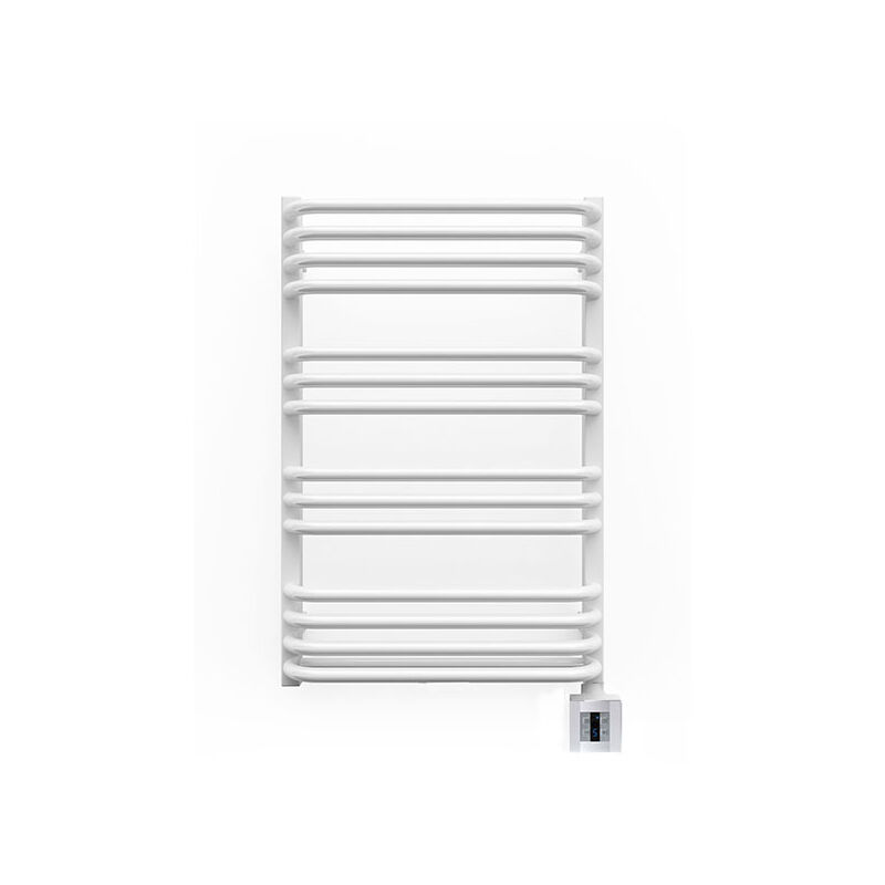 Sèche-serviette électrique blanc de 540mm de haut et 300mm de large - 200 Watt - ALE540/300E8B