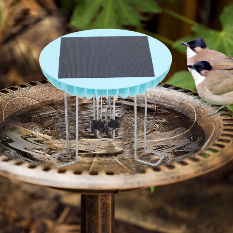 0,5-W-Solar-Wasserrührer für Gartenteiche und Springbrunnen mit Ständer und bürstenlosem ABS-Motor, Schutzart IP65