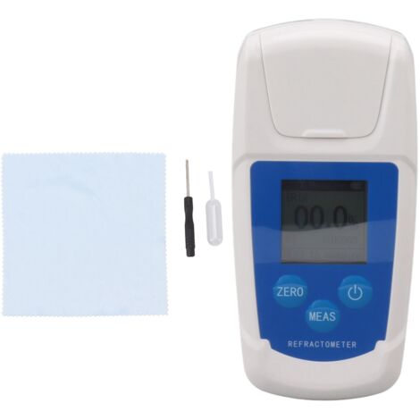 0‑55% Digital Brix Refractometer High Accuracy Brix Tester Meter for Fruit Juice Beverage Drinks Sugar Content Measuring