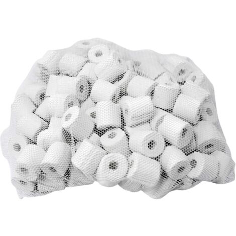 0,5kg Aquarium Keramik Ringe Keramikfilter Filtermaterialm, zur Besiedlung durch nitrifizierende Bakterien