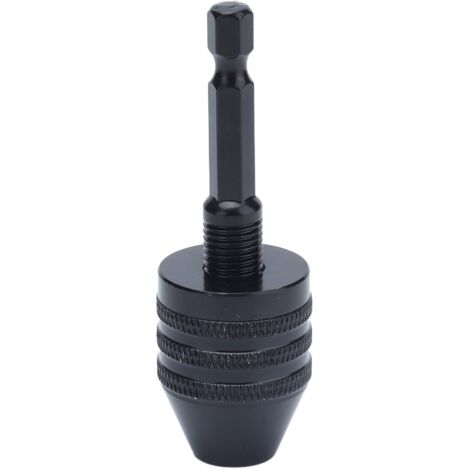 0,6-8 mm Sechskant-Bitfutter aus Aluminiumlegierung für schnellen Wechsel, Spannwerkzeug für Schleifmaschinen und Schraubendreher.