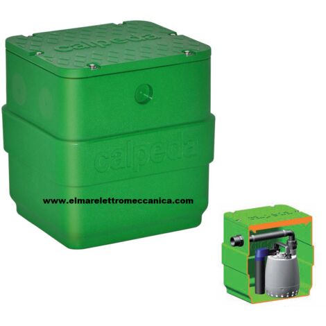0,6 HP GEO40 GXRM13GF Stazione Raccolta e Sollevamento Acque Chiare CALPEDA