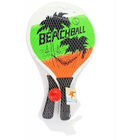 0.6CM WIDE BOARD BEACH RACKETS WOODEN BEACH PADDLES