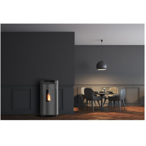 08 Kw - Rdt:91,2 % - étanche - Sortie Concentrique (cstb) - Trémie 20 Kg - Gris - Supra