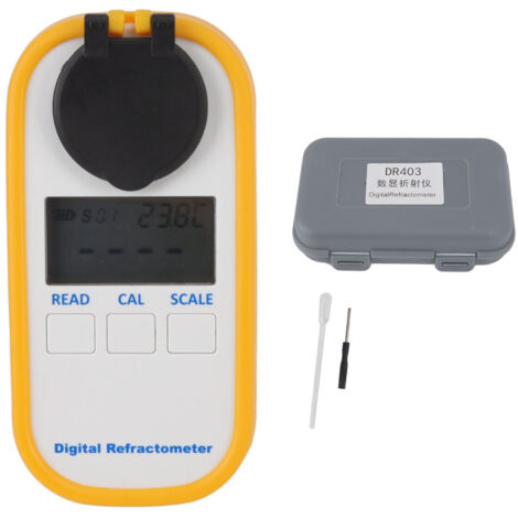 0‑80% White Spirit Meter Refractometer Digital Handheld Refractometer Spirit Concentration Meter Tester
