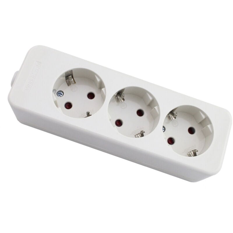 

Base múltiple serie Mega 3 tomas sin cable ( 000800223) - GSC
