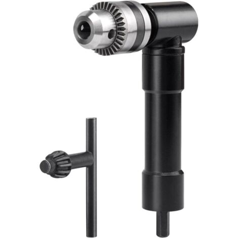 0,8–10 mm 90°-Winkelbohrfutter mit Schnellspannfutteradapter und Bohrfutterschlüssel für Dornverlängerungswerkzeug