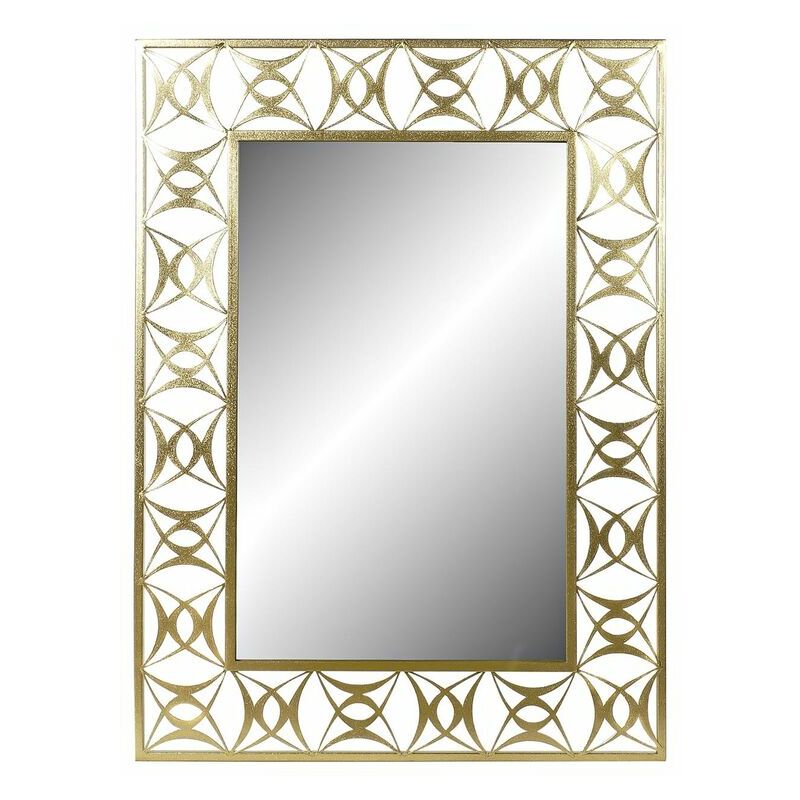 Image of Specchio da parete Dkd Home Decor Dorato Metallo Cristallo 30 x 40 cm 66 x 2 x 91,5 cm