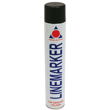 0906 Line Marking Spray Paint Black 750Ml
