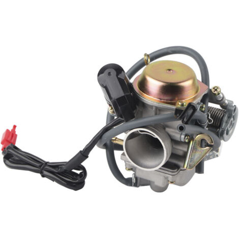 0.9in Carburetor Carb Assembly Replacement for GY6 125cc 150cc 4 Stroke Engine Scooters ATVs.