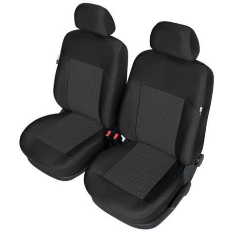 Комплект 1+1 Тапицерия Kegel за две единични предни седалки на Ford Focus 2003-2014 Mk2 Mk3 Черна Текстил