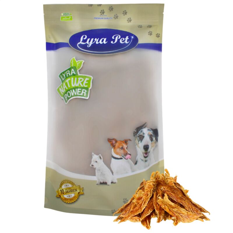 Lyra Pet - 1 kg de ® filet de poitrine de poulet au naturel