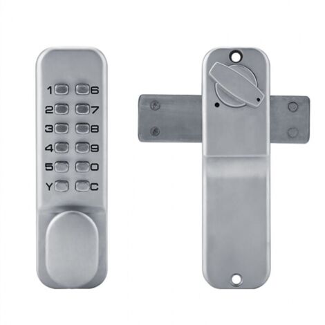 1-11 Digit Combination Lock, Zinc Alloy Waterproof Combination Mechanical Security Code Door Lock