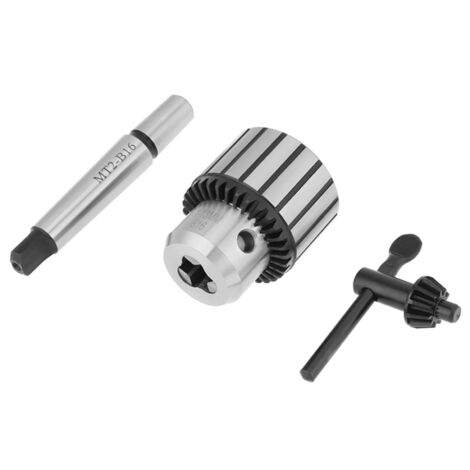 1-13mm capacité carbure acier MT2-B16 arbre clé Type mandrin Mini tour outil
