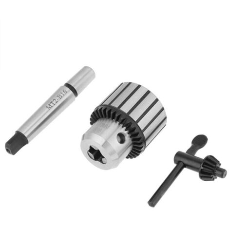 1-13mm capacité carbure acier MT2-B16 arbre clé Type mandrin Mini tour outil