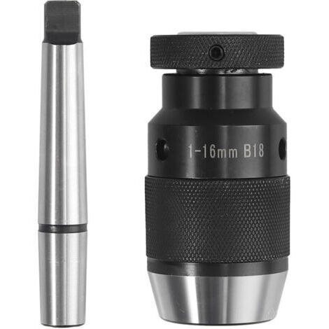 1-16 MANDRINO B18 + GIUNTO ALBERO MT2-B18 Mandrino autoserrante e albero autobloccante con mandrino conico MT3-B18 / gambo conico MT2-JT3.