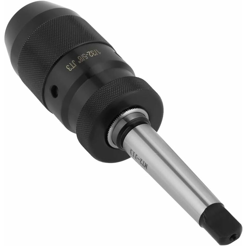 1-16mm Mandrin Porte Foret, Mandrin de Perçage Sans, mandrin conique, mandrin conique Clé Robuste Mandrin de Perçage Auto-Serrant Professionnel