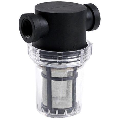1/2" 3/4" Filtre Universel Irrigation Pompe à Eau Purification Canalisation Jardin Débit Élevé Interface Tamis
