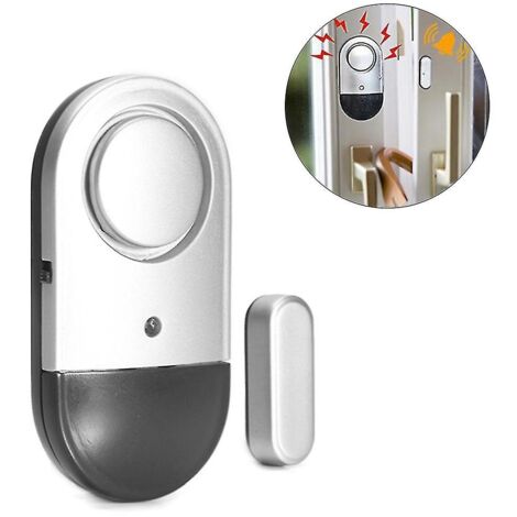 1/2/4 Mini capteurs IC pour portes et fenêtres, alarme antivol sans fil pour maison et hôtel