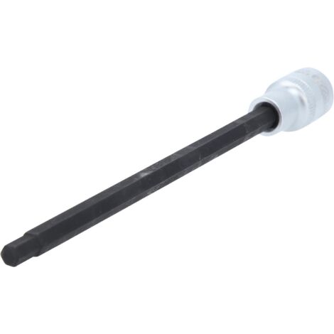1/2" Bit-Stecknuss Innensechskant, extra lang, 7 mm