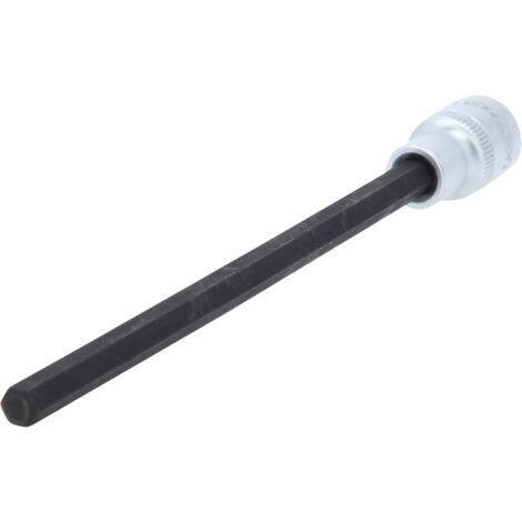 1/2" Bit-Stecknuss Innensechskant, extra lang, 8 mm