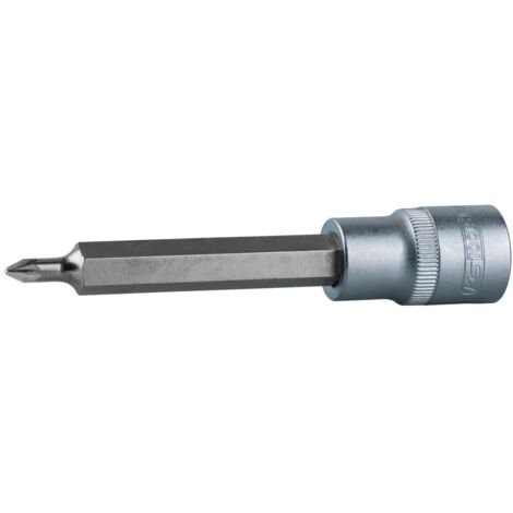 1/2" Bit-Stecknuss, lang, PZ1