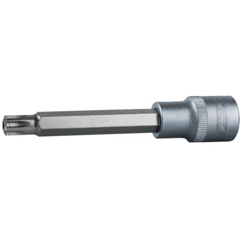 1/2" Bit-Stecknuss RIBE mit Stirnlochbohrung, lang, M13