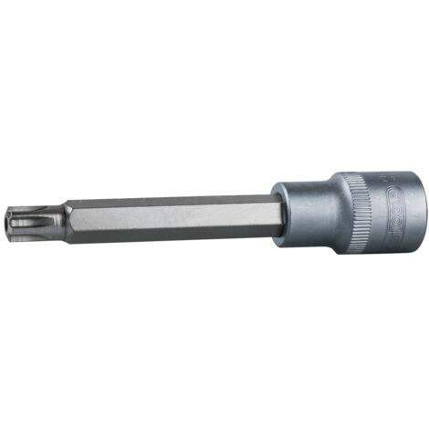 1/2" Bit-Stecknuss RIBE mit Stirnlochbohrung, lang, M9