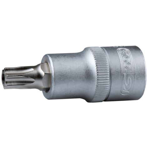 1/2" Bit-Stecknuss Torx mit Stirnlochbohrung, TB70