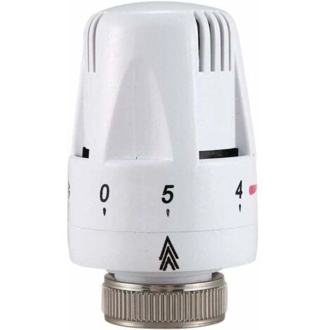 1/2" Brass Thermostatic Radiator Valve - Straight Type DN15 - Automatic Temperature Control - Underfloor Heating (DN15)