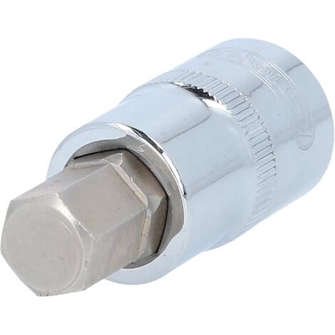 1/2" Bussola p.viti a esagono incassato CHROME corta,13mm